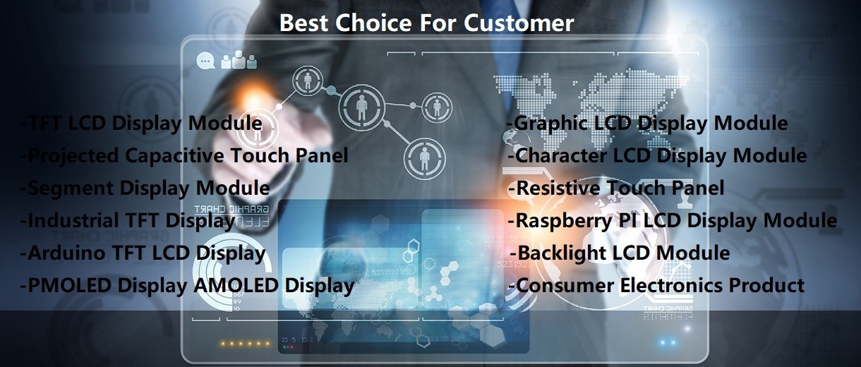 Grafisches LCD-Anzeigen-Modul