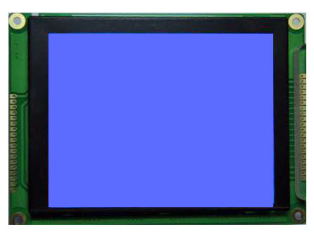 Graphische LCD-Anzeige Modul 320x240 Punkte Anzeigemodus STN/blau/übertragbar/negativ