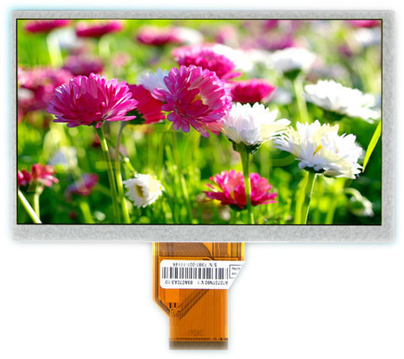 7,0 Anzeigen-Modul 50 des Zoll-800x480 Dots Resolution TFT LCD Schnittstelle Pin RGB